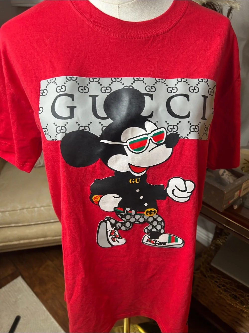 Gucci x Disney Mickey Mouse T-shirt Streetwear